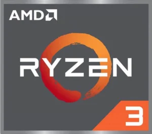 AMD Ryzen 3 Processor Logo AMD Ryzen 3 Processor Logo