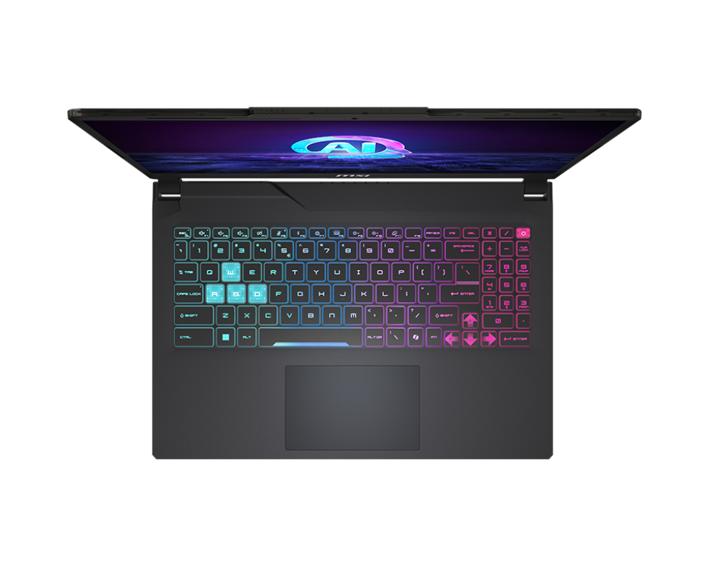 Cyborg 15 AI A1VEK Top Open Laptop Image