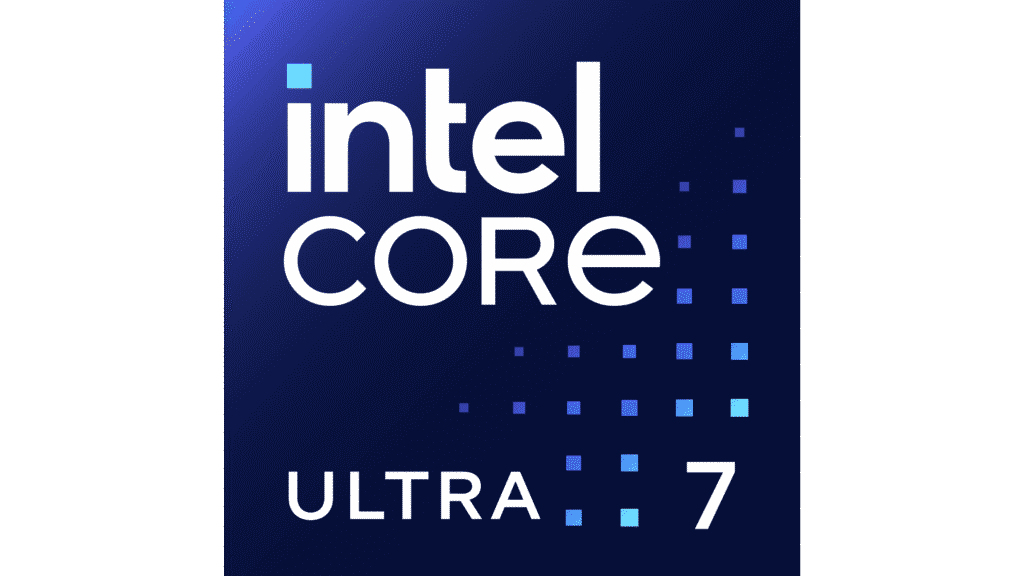 Intel Ultra 7 Ultra Series 1 Processor Logo