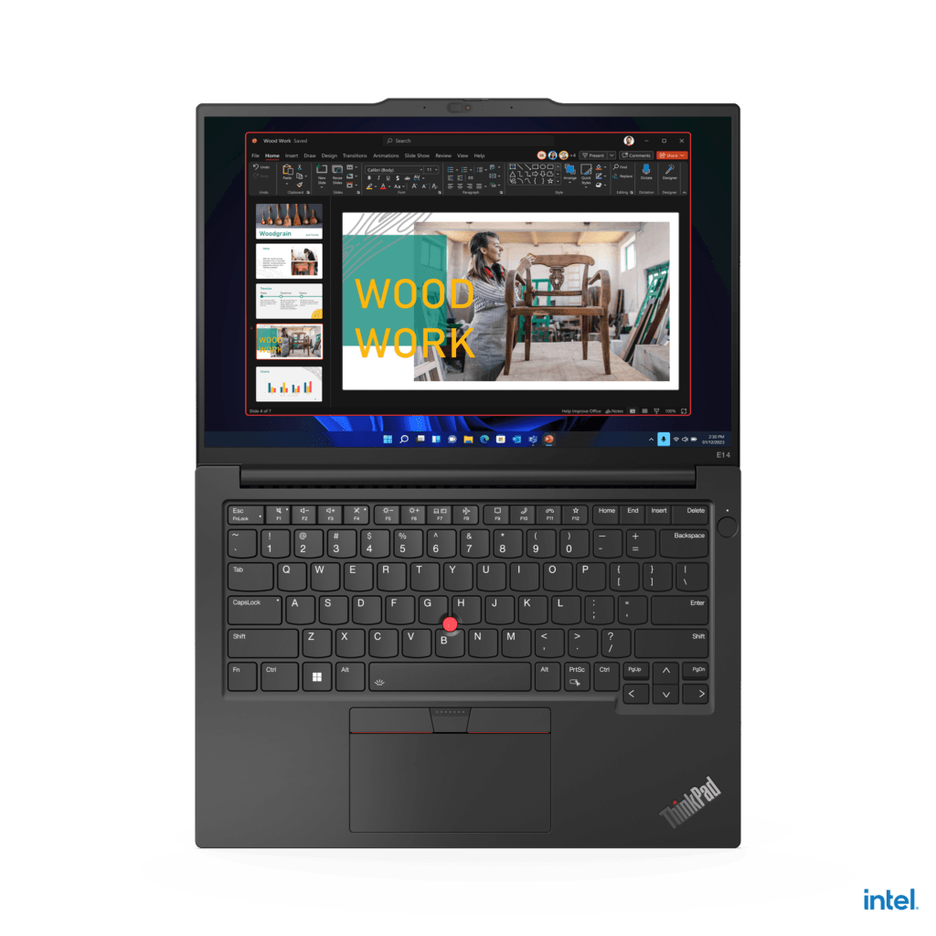 ThinkPad E14 Gen 6 (14, AMD) 180 Degree Open Laptop