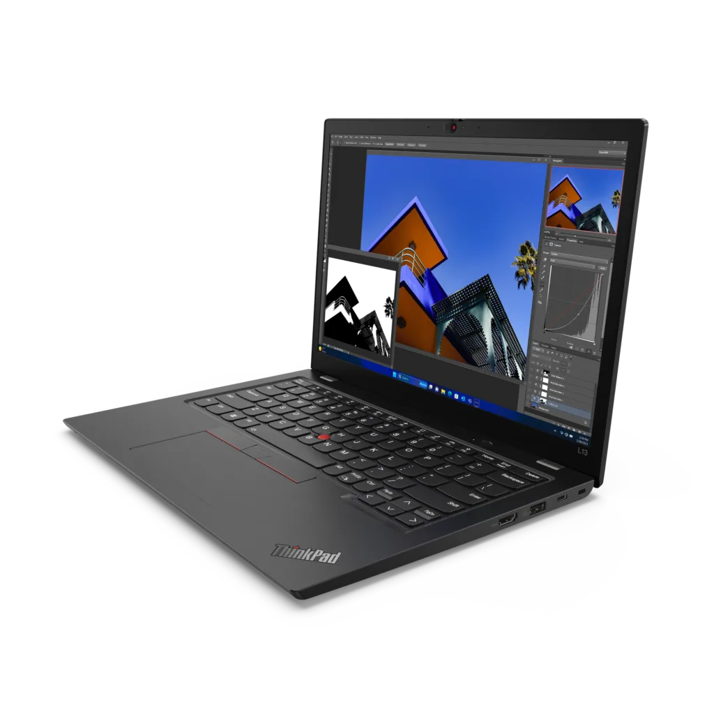 ThinkPad L13 Gen 5 (13, Intel) Front Cross View
