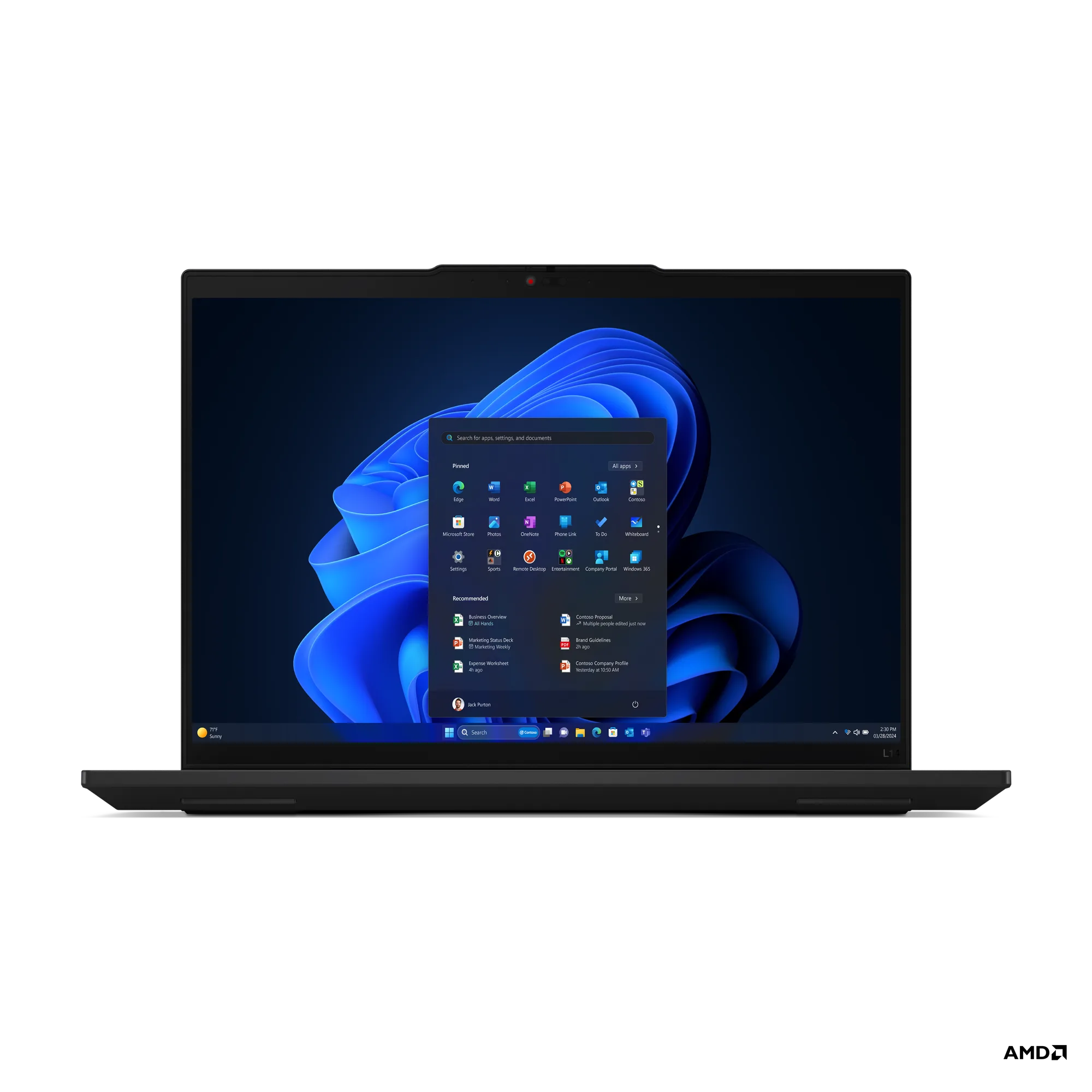 ThinkPad L14 Gen 5 (14, AMD) Front