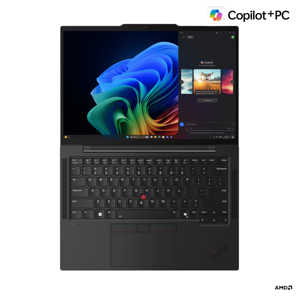 ThinkPad T14s Gen 6 (14, AMD) 180 Degree Open