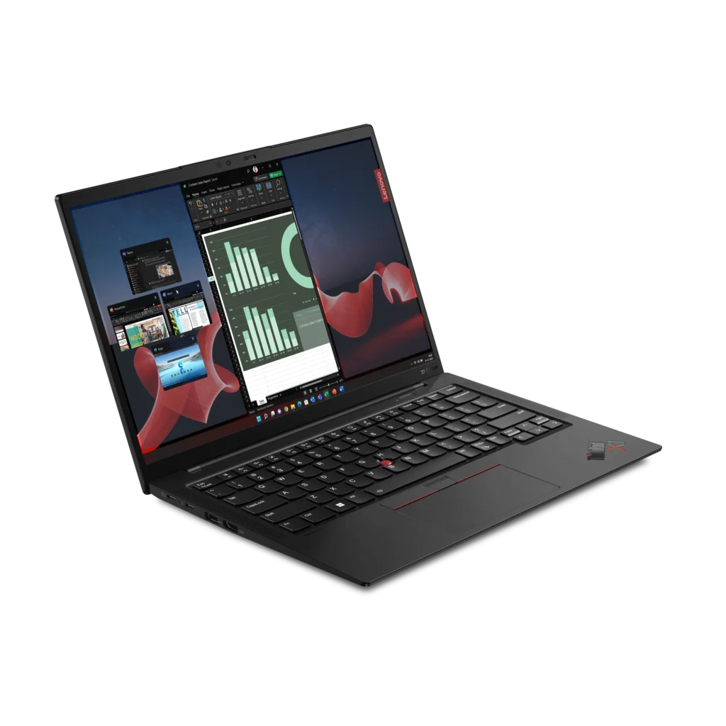 ThinkPad X1 Carbon Gen 11 (14, Intel) Front Cross View