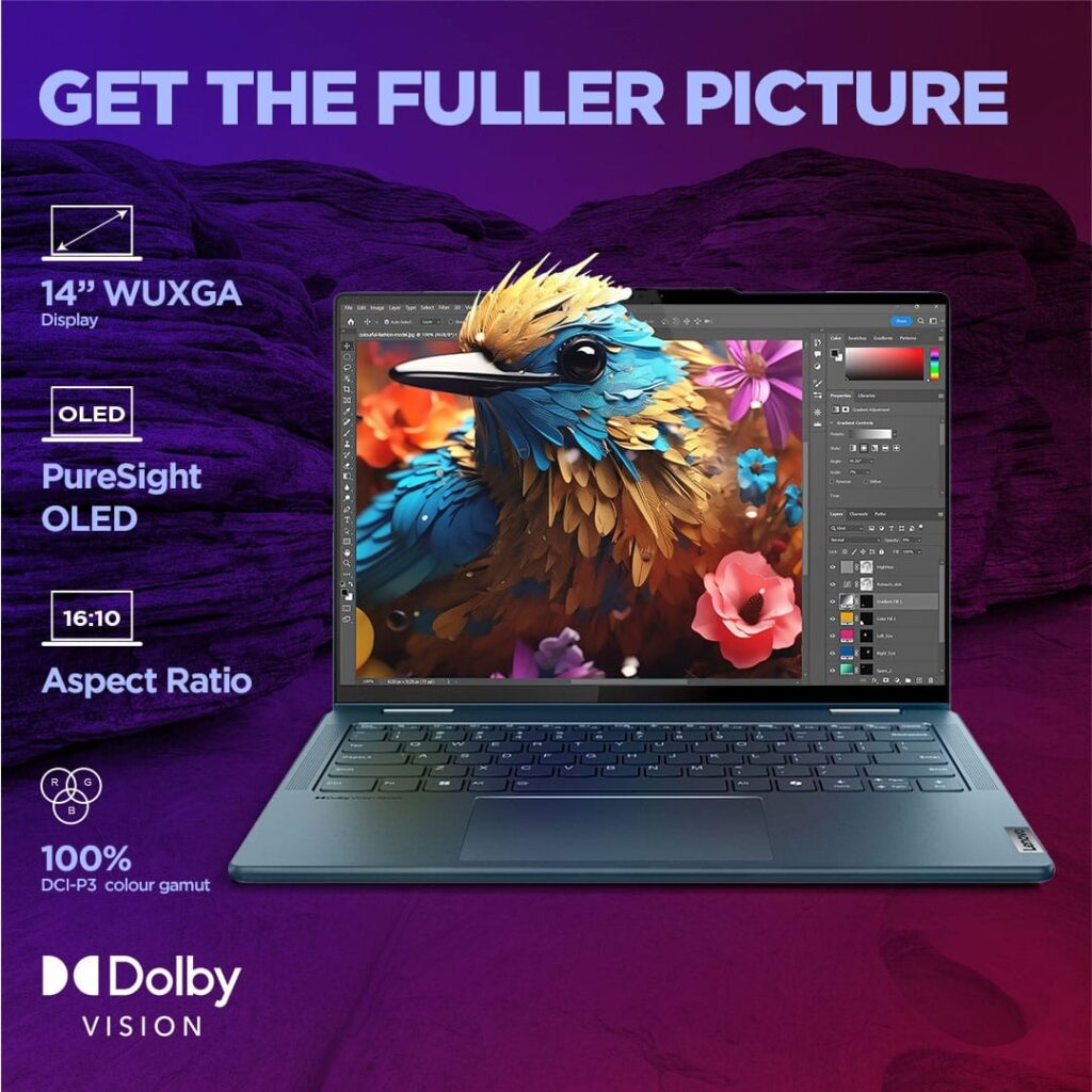 Yoga 7i 2-in-1 Core Ultra (14, Intel) 14IML9 Key Details