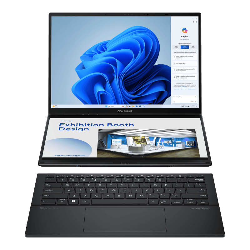 ASUS Zenbook DUO (UX8406) Front View