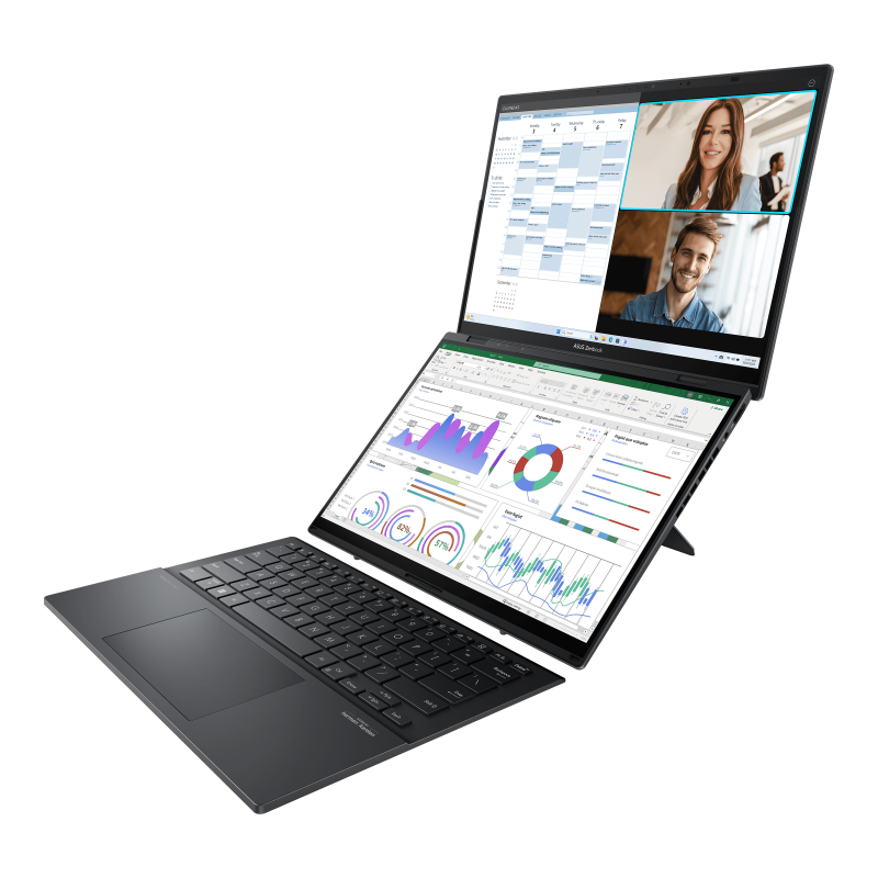 ASUS Zenbook DUO (UX8406) Full Open View